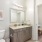 Spacious bathrooms with everything you need