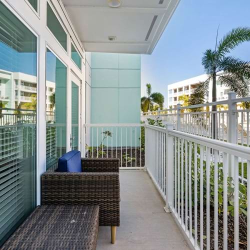 Spacious balconies